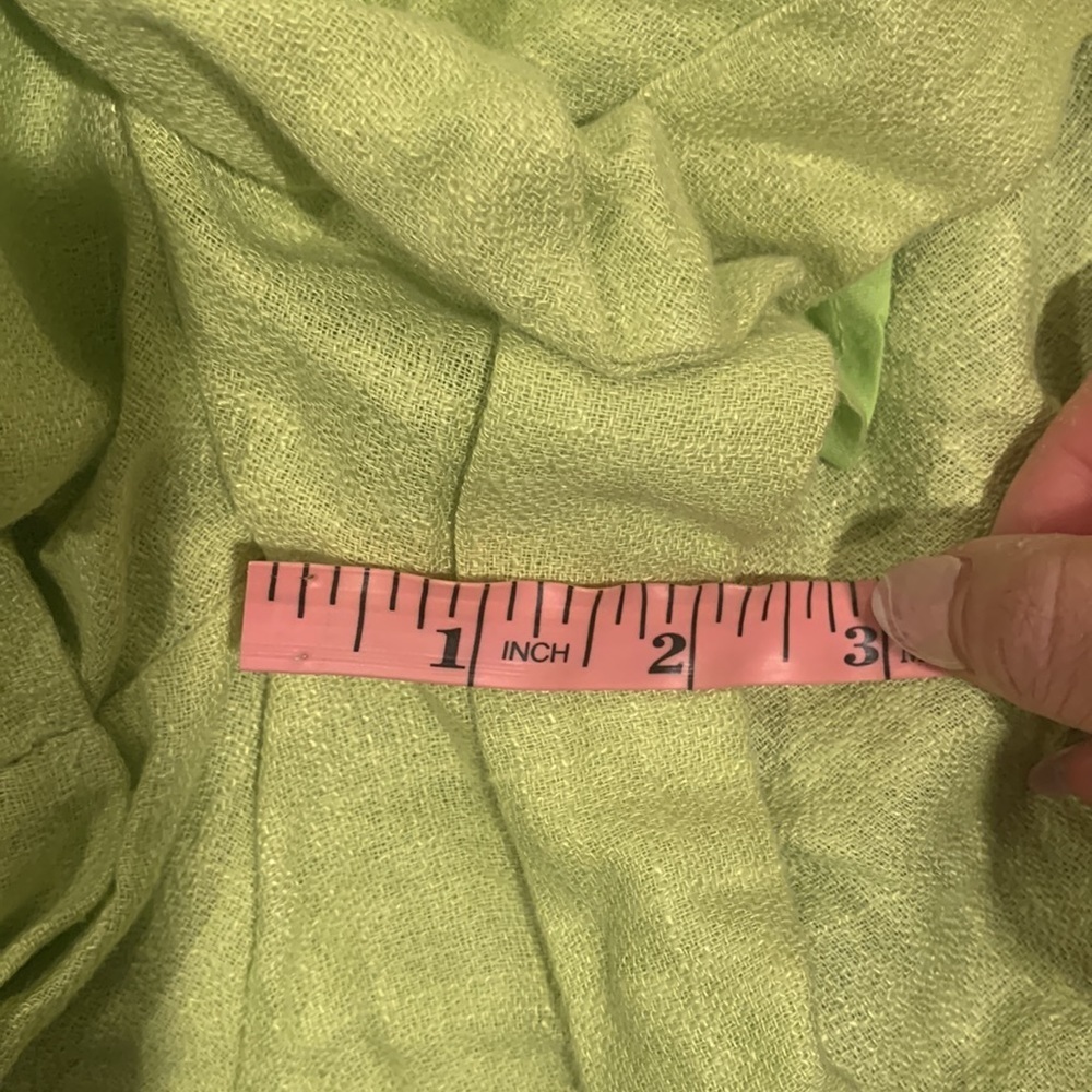 Lost + Wander Garden Girl Neon Green Romper. Size S - Picture 9 of 10